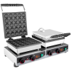 Bubble  Waffle Maker Double 230V Non-Stick Waffle Machine 16 Cm