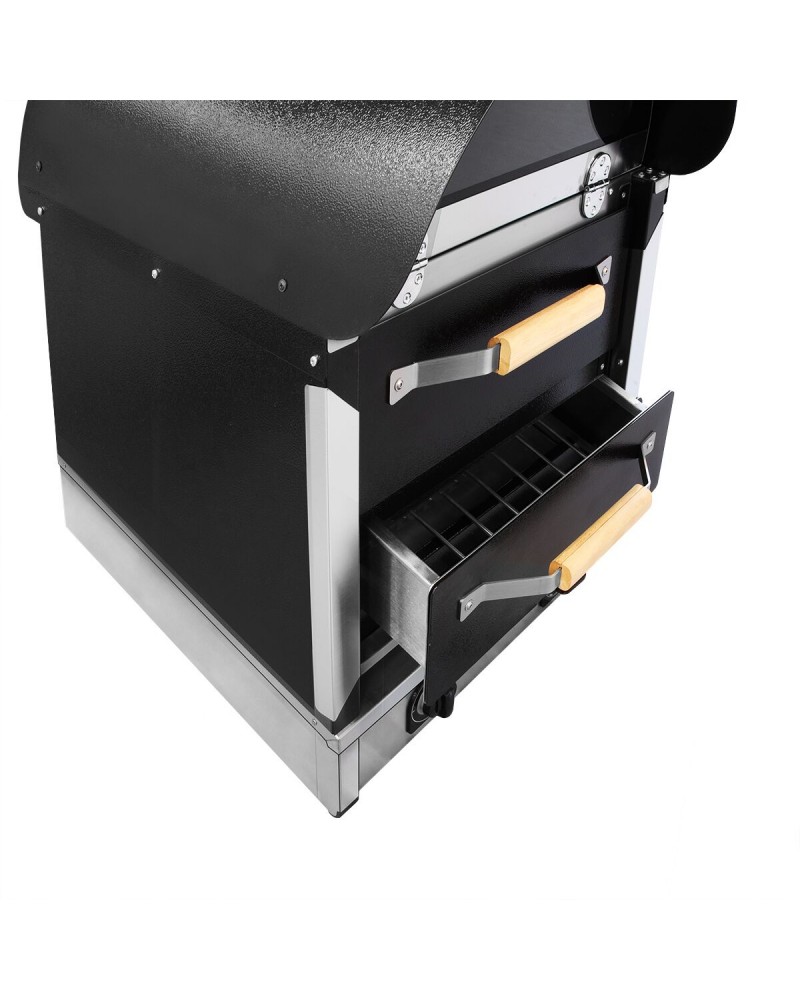 Commercial Gas Jacket Potato Oven  Manual Controls  2 Drawers  NG/Propane | 530  740  1100 mm