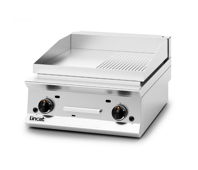 OG8201/R/P - Lincat Opus 800 Propane Gas Counter-top Griddle - Ribbed Plate - W 600 mm - 15.5 kW