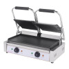 101019 - Contact Grill Twin / Ribbed Top & Smooth Bottom