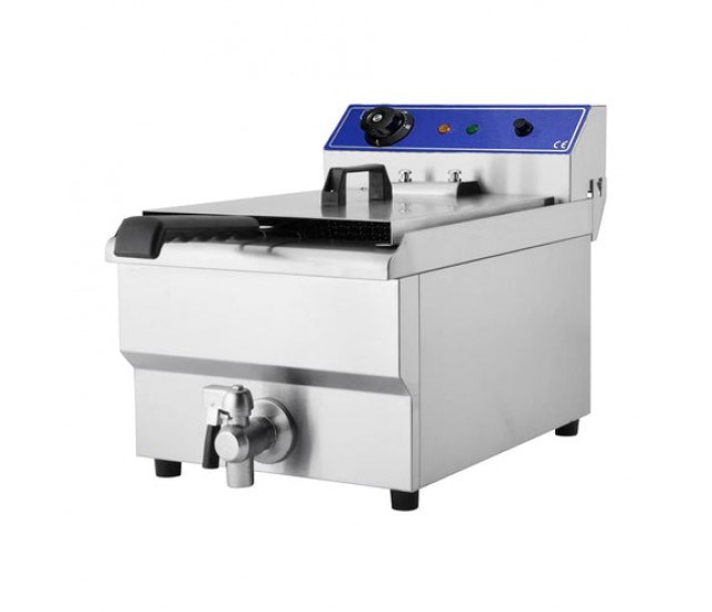 161005 - Electric Fryer -8 Litre Single Tank with Tap