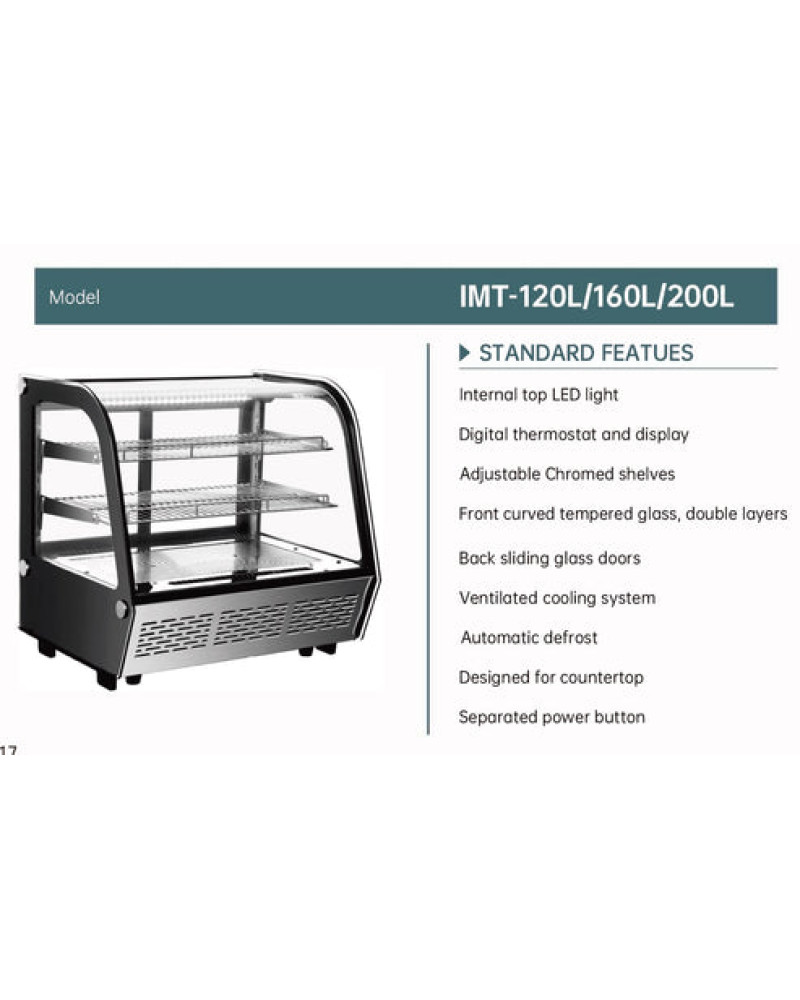 251007 - Counter Top Display Cooler - 120L 251007 - Counter Top Display Cooler - 120L