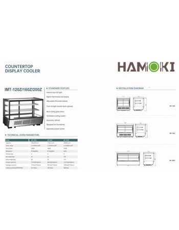 251011 - Counter Top Display Cooler - 160Z