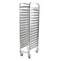 301007 - Racking Trolley 16 Shelves for GN Pan 1/1 301007 - Racking Trolley 16 Shelves for GN Pan 1/1