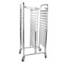 301008 - Racking Trolley 15 Tier Double Row Rack for GN Pan1/1 (30 Shelves) 301008 - Racking Trolley 15 Tier Double Row Rack for GN Pan1/1 (30 Shelves)