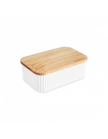 Karaca Massimo Storage Container, 500ml, Cream