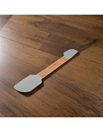 Karaca x Refika Double Sided Wooden Spatula, Gray