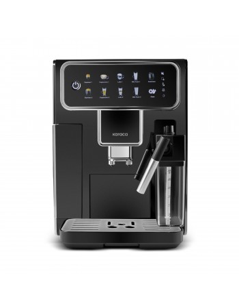 Karaca CoffeeMaestro Automatic Espresso Coffee Machine, 1500W, 1,5L, Black