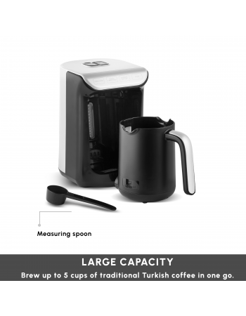Karaca Hatır Köz Milky Turkish Coffee Maker, 535W, White