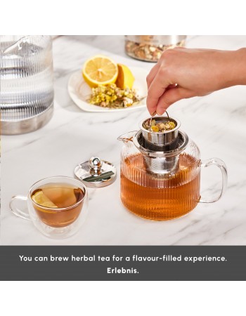 Karaca Kelly Glass Teapot, XL