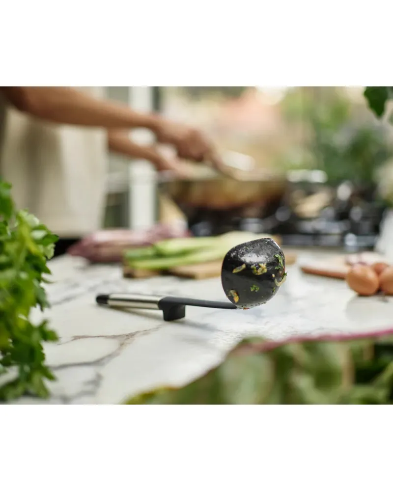 Joseph Joseph Elevate Silicone Ladle, Steel, Black