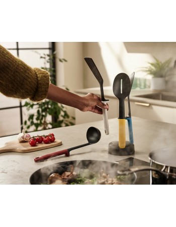 Joseph Joseph Elevate Slim 4-piece Utensil Set with Storage Stand, Multicolour
