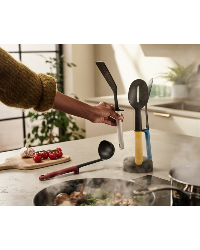 Joseph Joseph Elevate Slim 4-piece Utensil Set with Storage Stand, Multicolour