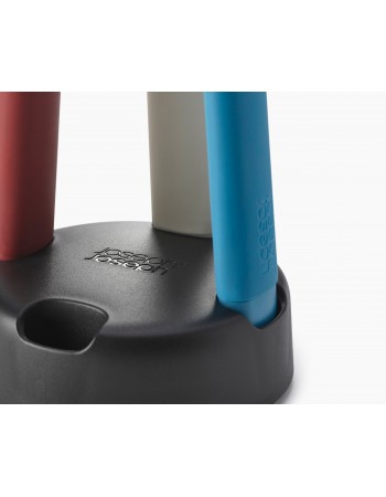 Joseph Joseph Elevate Slim 4-piece Utensil Set with Storage Stand, Multicolour