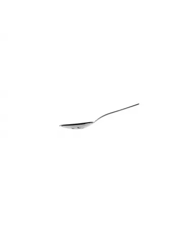 Karaca Flame Stainless Steel Slotted Serving Spoon, Silver