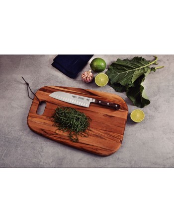 Tramontina Stainless Steel Santoku Knife, Inox