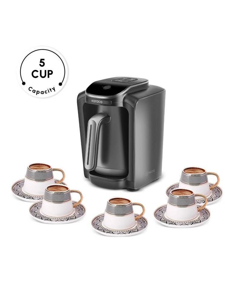 Karaca Hatır Neo-S Turkish Coffee Maker, 535W, Space Grey