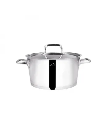 Jumbo Felix 8-Piece Stainless Steel Induction Cookware Set, Silver