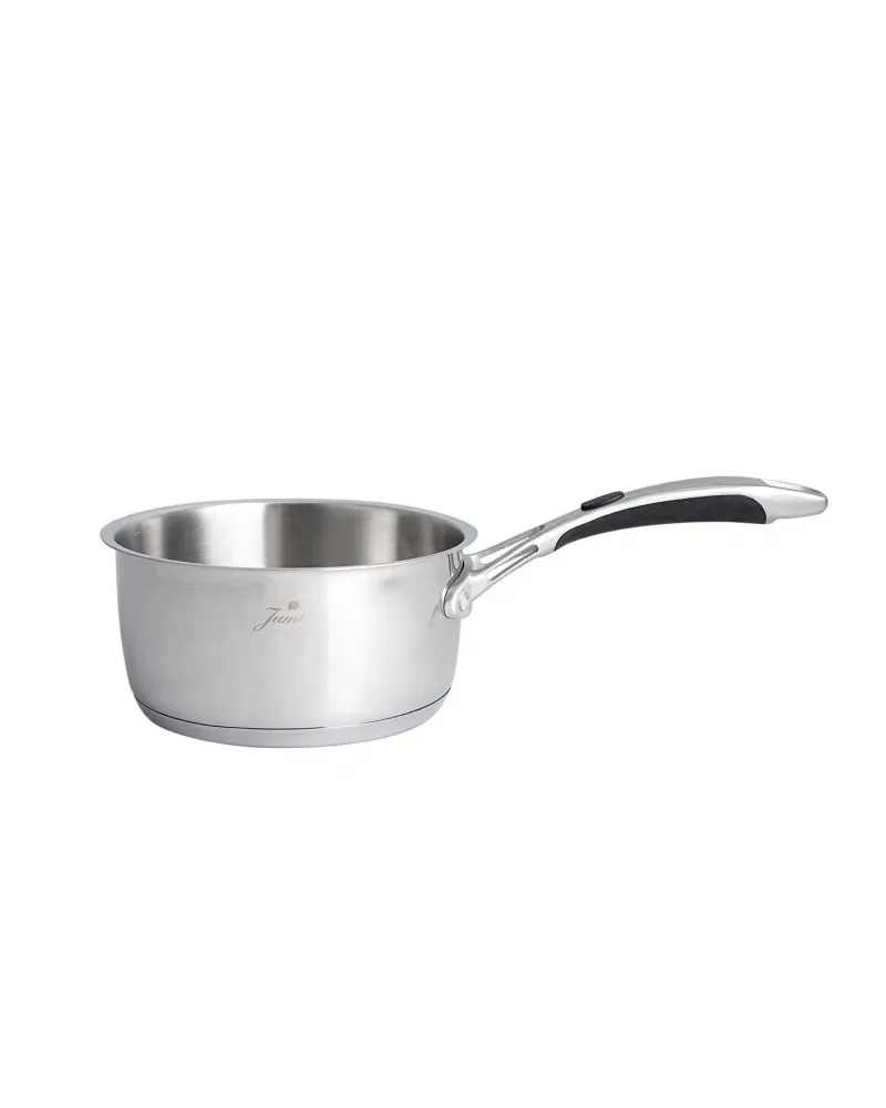 Jumbo New Stella 8-Piece Stainless Steel Induction Cookware Set, Silver