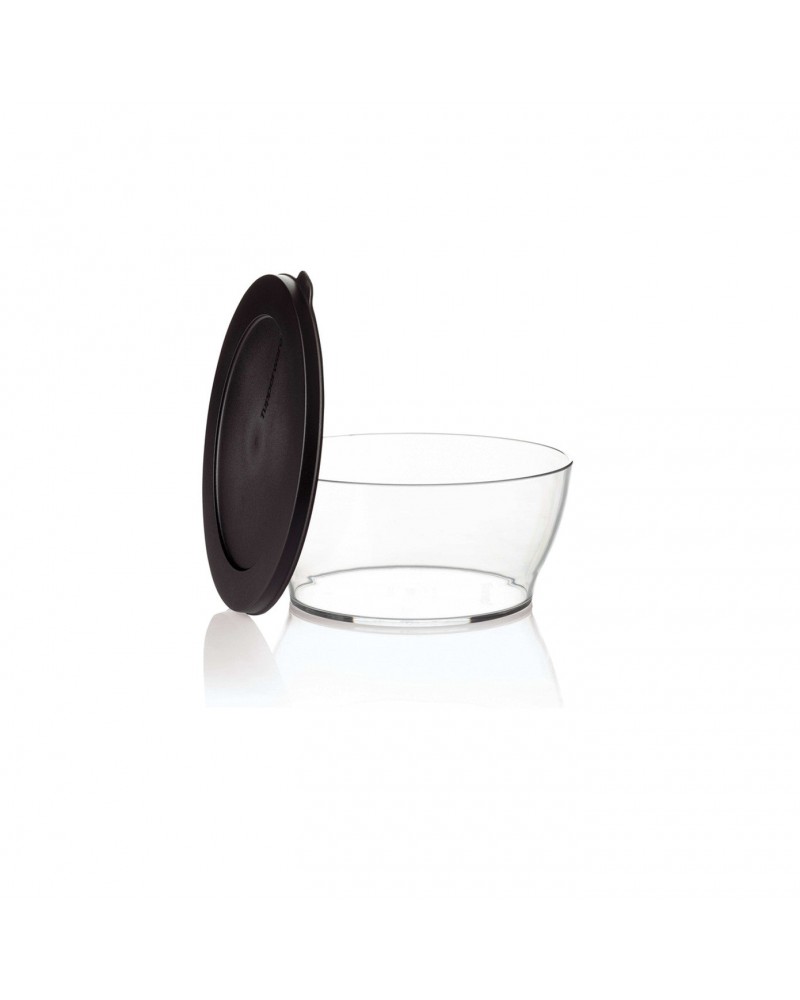 Tupperware Black Eco+ Royal Plastic Storage Container, 290ml, Black