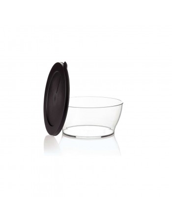Tupperware Black Eco+ Royal Plastic Storage Container, 290ml, Black