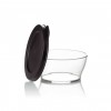 Tupperware Black Eco+ Royal Plastic Storage Container, 610ml, Black