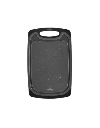Karaca Daily 2-Piece Granite-Patterned Daily Chopping Board Set, Grey