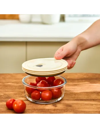 Karaca Cream Storage Container, 600ml