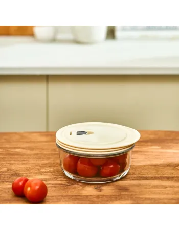 Karaca Cream Storage Container, 600ml