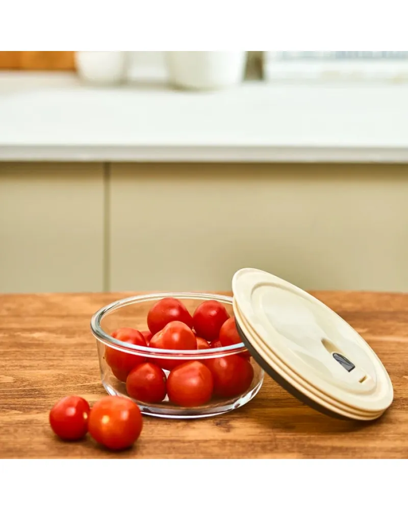 Karaca Cream Storage Container, 600ml