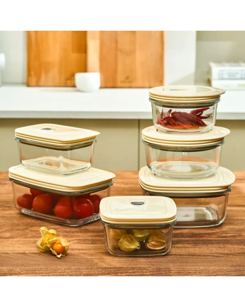 Karaca Cream Storage Container, 600ml