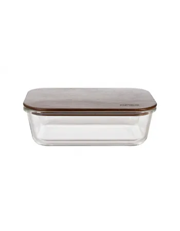Karaca Karya Acacia Storage Container, 1300ml, Clear