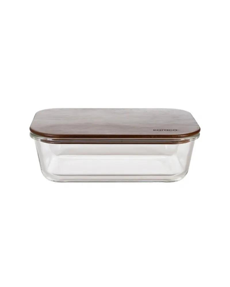 Karaca Karya Acacia Storage Container, 1300ml, Clear