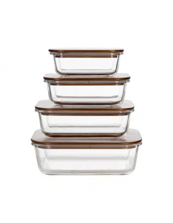 Karaca Karya Acacia Storage Container, 650ml, Clear