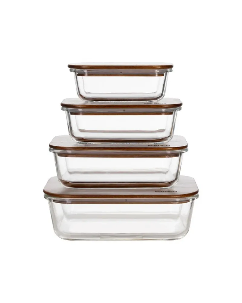 Karaca Karya Acacia Storage Container, 650ml, Clear