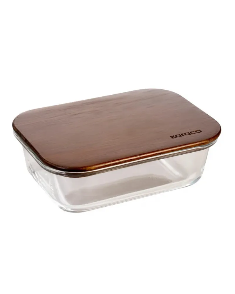 Karaca Karya Acacia Storage Container, 400ml, Clear