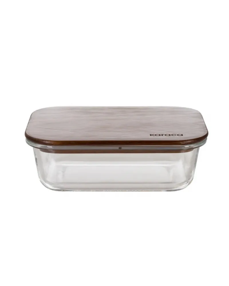 Karaca Karya Acacia Storage Container, 950ml, Clear