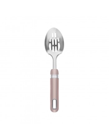 Karaca Mastermaid Slotted Serving Spoon, 32.2x6.5cm, Rose Gold