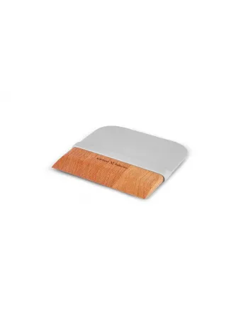 Karaca x Refika Double Sided Wooden Dough Scraper, Gray