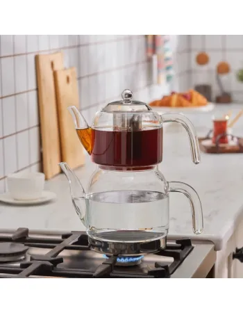 Karaca Panora Family-Size Glass Teapot