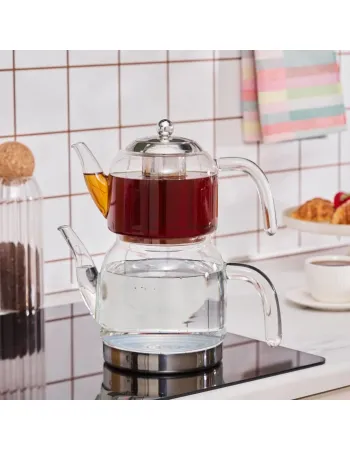 Karaca Panora Family-Size Glass Teapot