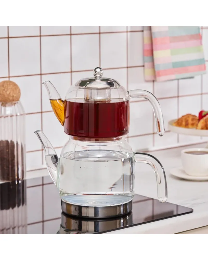 Karaca Panora Family-Size Glass Teapot