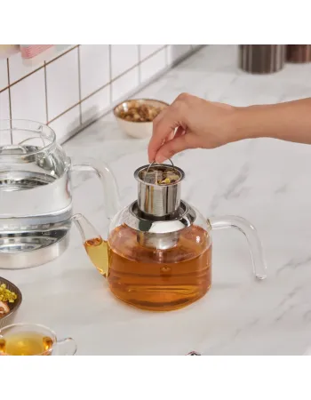 Karaca Panora Family-Size Glass Teapot
