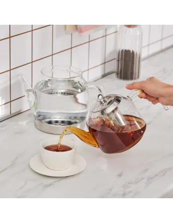 Karaca Panora Family-Size Glass Teapot