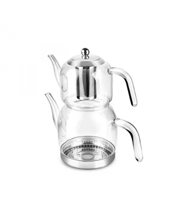 Karaca Panora Family-Size Glass Teapot