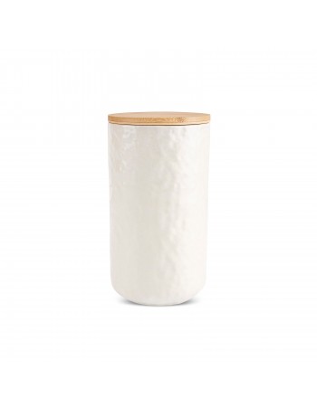 Karaca Nebula Stoneware Storage Container, 18cm, Beige