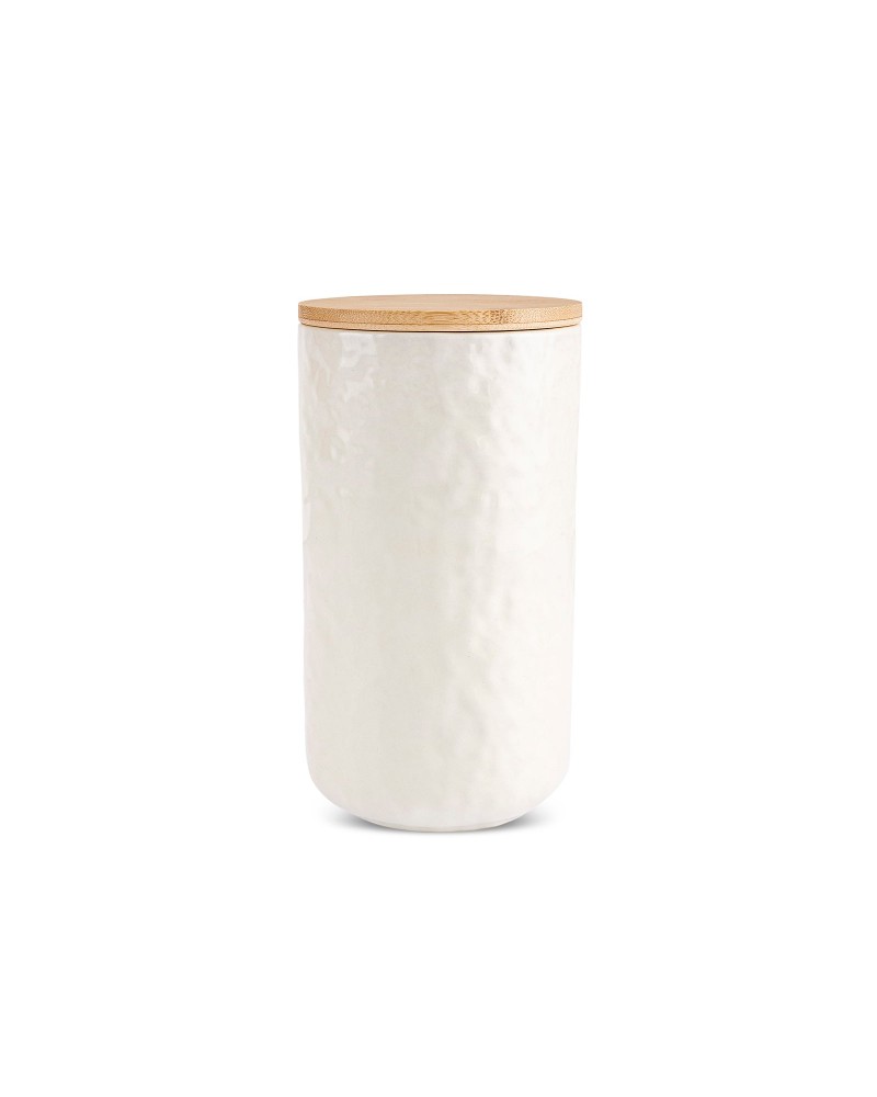 Karaca Nebula Stoneware Storage Container, 18cm, Beige