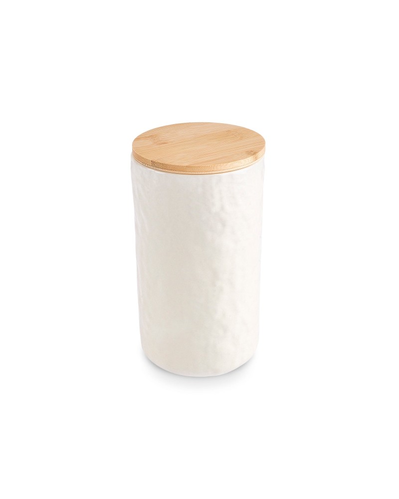 Karaca Nebula Stoneware Storage Container, 18cm, Beige