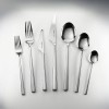 Karaca Serena 84-Piece Stainless Steel Cutlery Set for 12 People, Silver