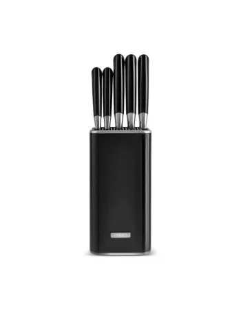 Karaca Mastersharp 6-Piece Stainless Steel Knife Set, 30cm, Black